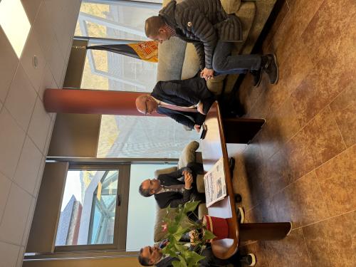 Reunio cònsols de Canillo amb consol Portugal 