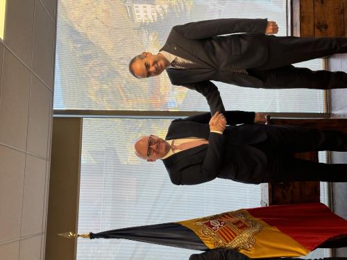 Reunio cònsols de Canillo amb consol Portugal 