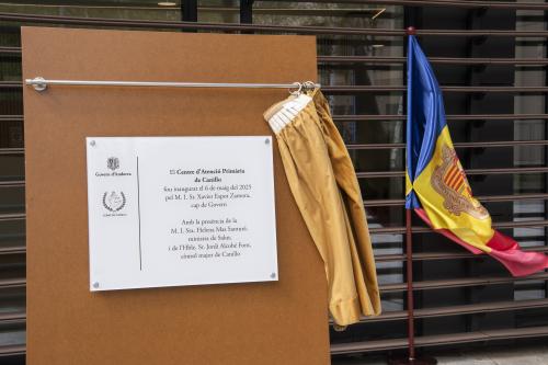 Inaguració CAP Canillo