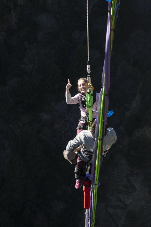 Obertura jumping Pont Tibeta