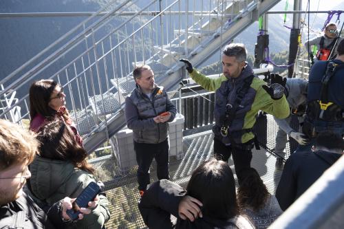 Obertura jumping Pont Tibeta
