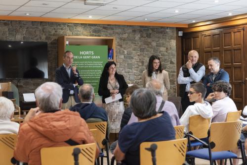 Entrega Horts Gent Gran