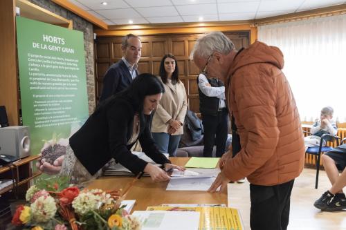 Entrega Horts Gent Gran