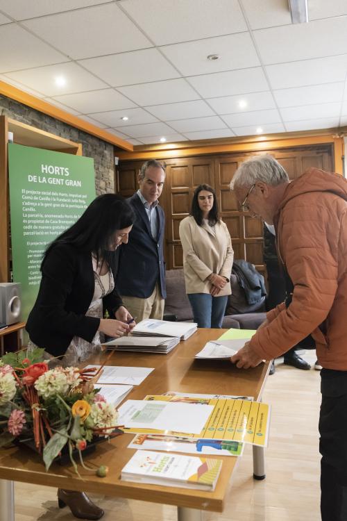 Entrega Horts Gent Gran