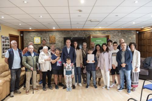 Entrega Horts Gent Gran