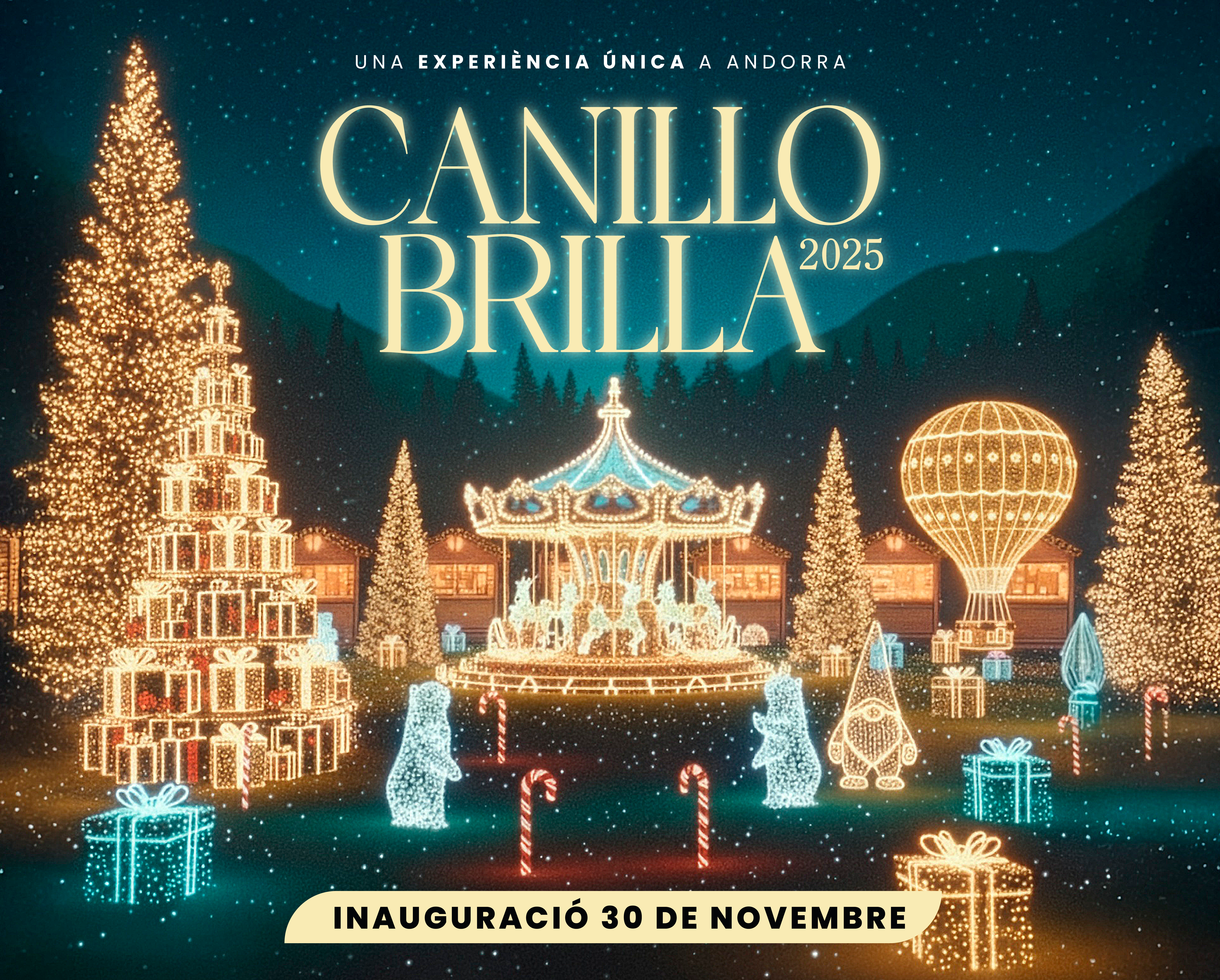 banner inauguració canillo brilla